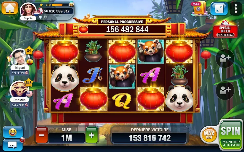 Huuuge Casino en ligne 777 screenshot 14