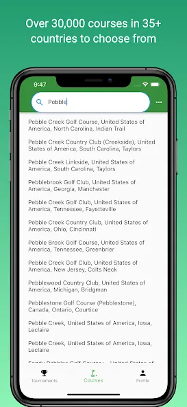 Squabbit - Tournois de Golf screenshot 6
