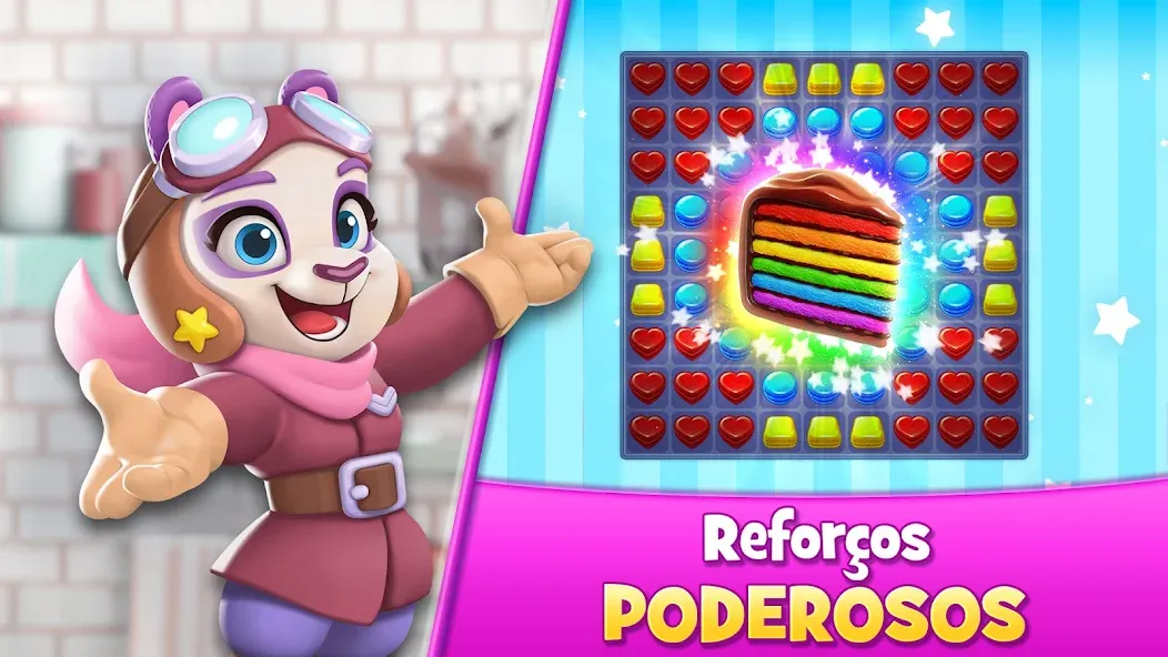 Cookie Jam: jogo de combinar 3 screenshot 3