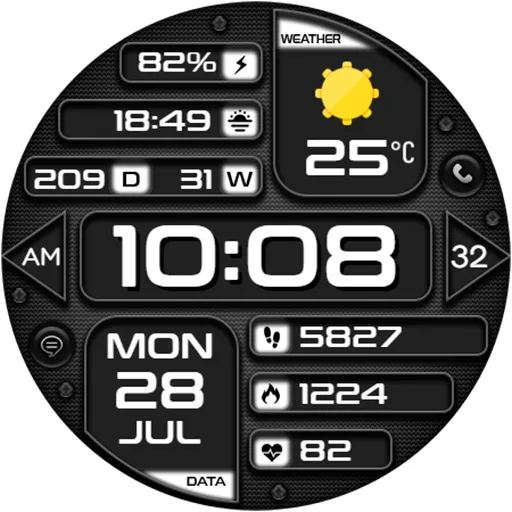 DIGI TARCUMAN CTS40 Watch face screenshot 15