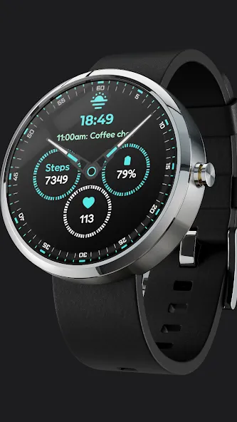 A4 Analog Watch Face screenshot 8