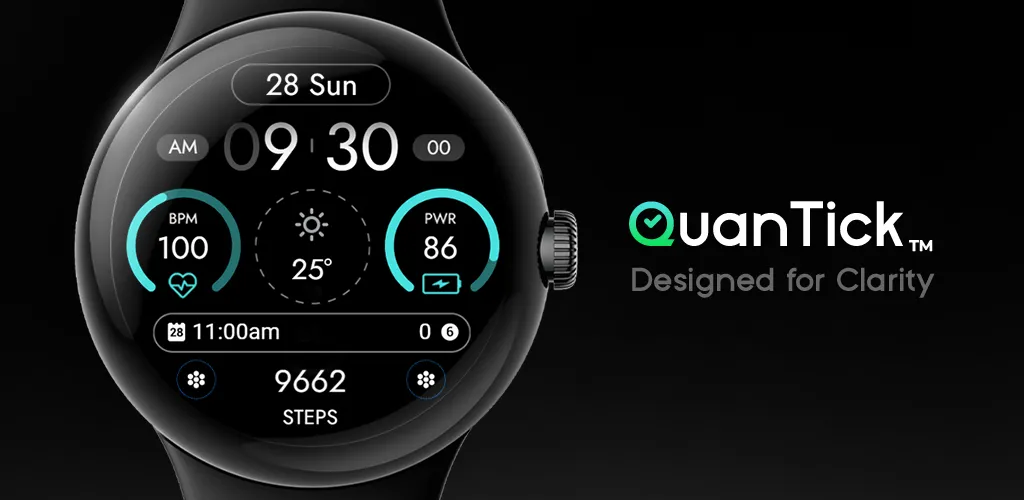 QuanTick 03 - Digital Watch screenshot 1
