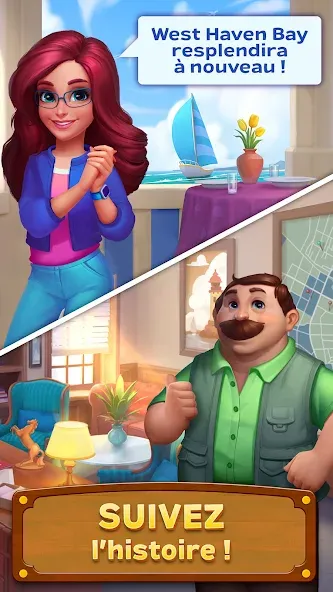 Match Town Makeover・série de 3 screenshot 5