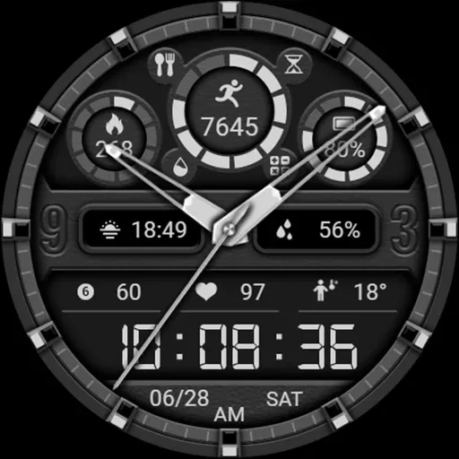 Retro Dim Texture ZKin Watch screenshot 7