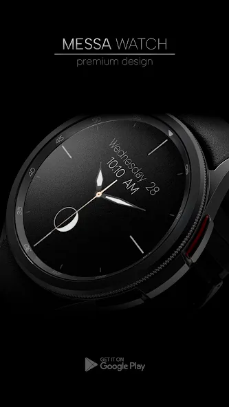 Minimal Analog Watch Face Moon screenshot 4