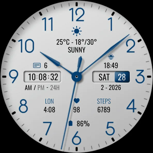 Watch face 10h08.com #132 screenshot 27