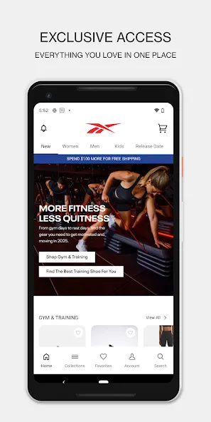 Reebok® screenshot 2