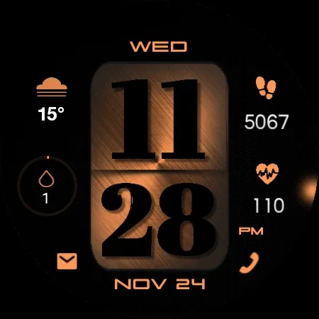 Digital Basic 5 Wear OS 4+ screenshot 18