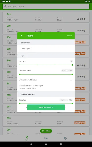 Low Fare Flights screenshot 19