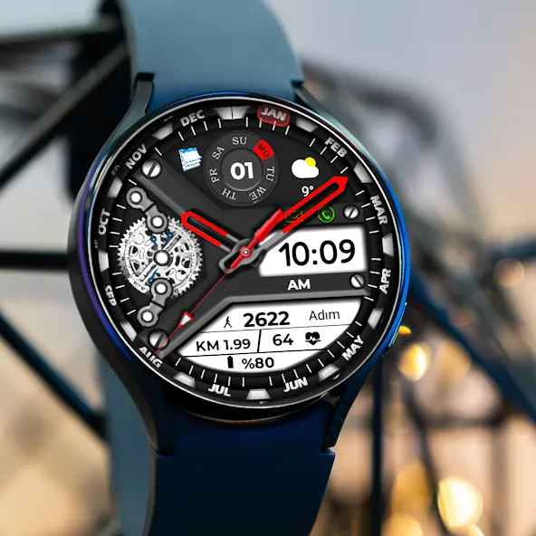 Animated FS W250 Watchface screenshot 2