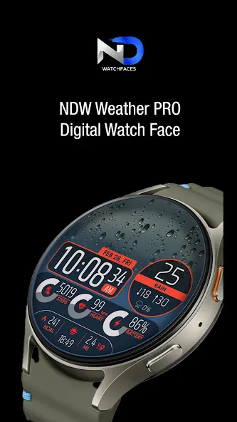 Weather Watchface — NDW067 screenshot 17