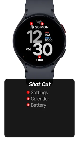 SamWatch Simple Tau screenshot 3