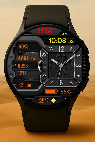 Chronocore Hybrid Watch Face screenshot 2