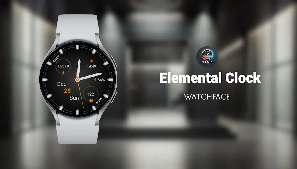 Elemental Clock Watch Face screenshot 1