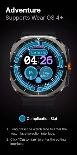 Adventure: Watch Face screenshot 4