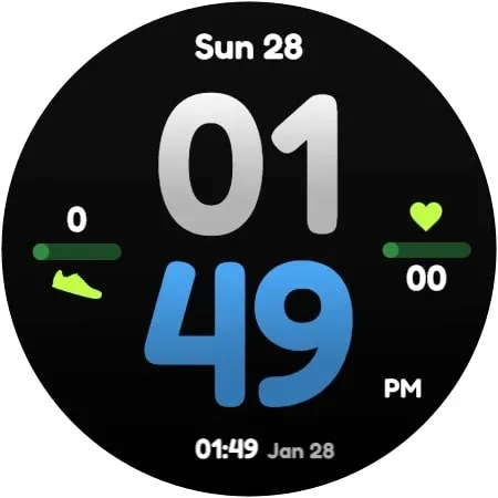 Simple Ptt Watch Face screenshot 13
