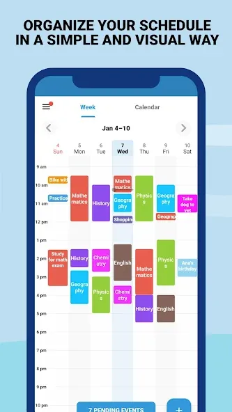 Student Calendar - Timetable screenshot 1