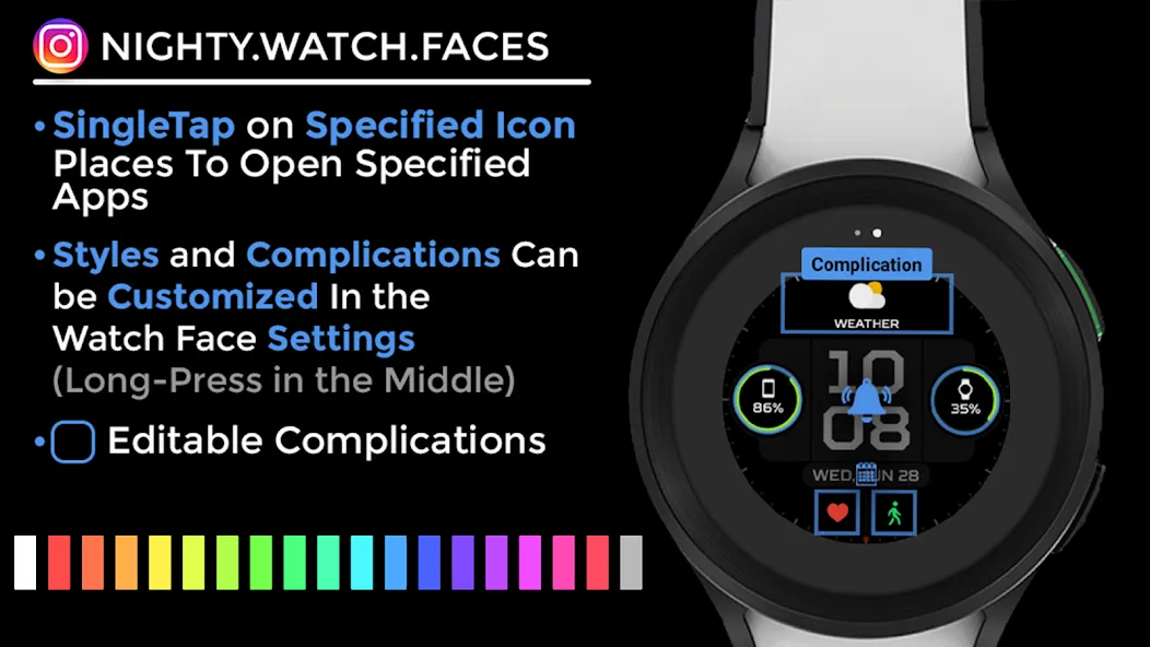 NWF 09 - watch face screenshot 13