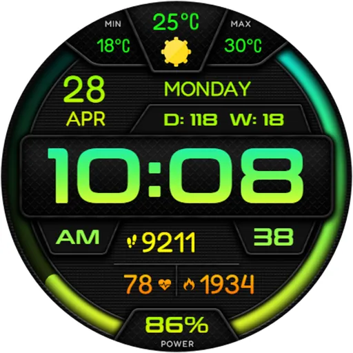 DIGI BRUNATOL Watch face screenshot 21