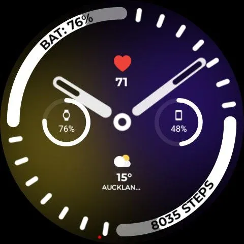 Night ver 42 - watch face screenshot 23