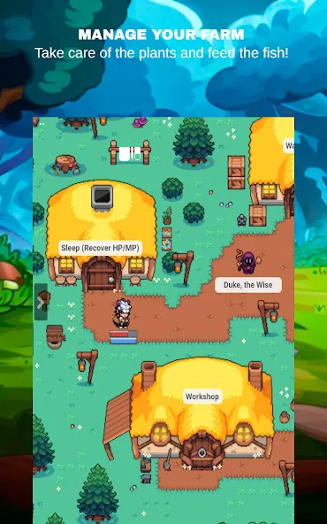 Mana Storia - Pixel MMORPG screenshot 11