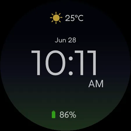 Aurora Horizon Watch Face screenshot 12