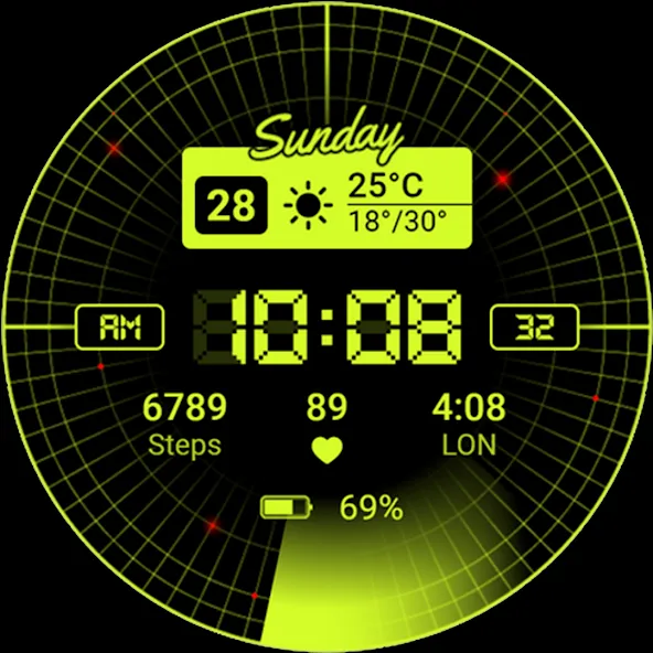 Watch face 10h08.com #99 screenshot 32