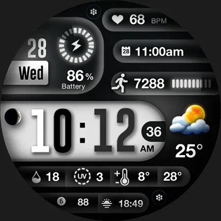 ML2U 256 Watch Face screenshot 31