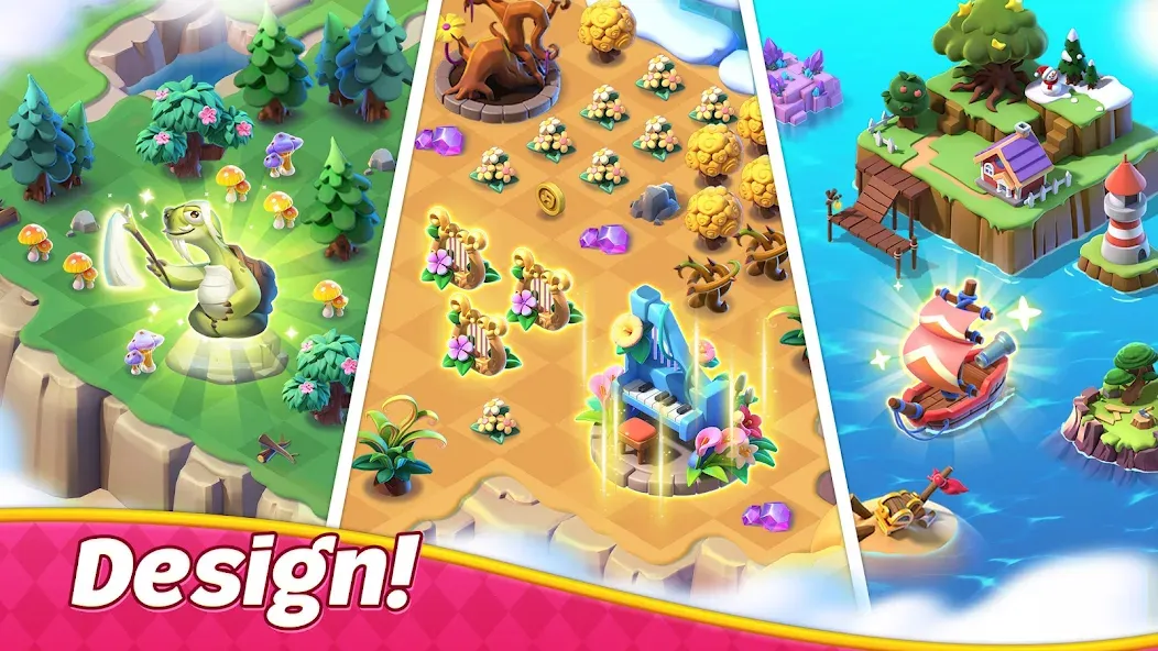 Mergical-Fun Match Island Game screenshot 5