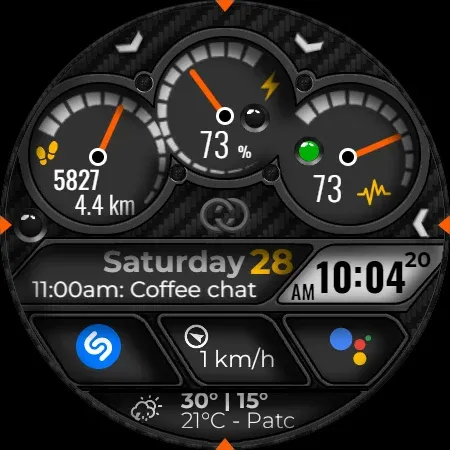 Digital Watch Face CUE103 screenshot 9