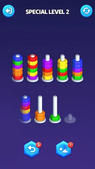 Nut Puzzle - Nut Sort Games screenshot 12