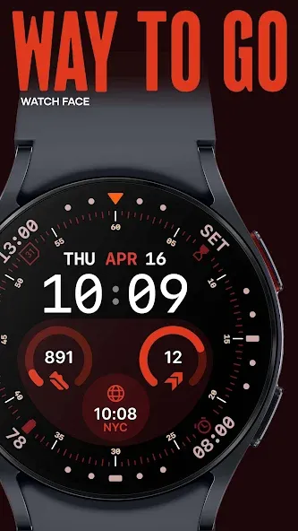 Way To Go Watch Face screenshot 7