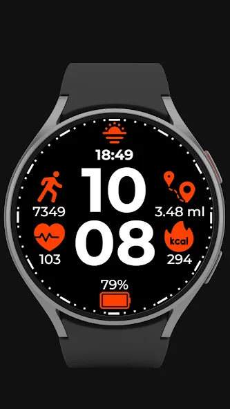 CC Clean 18 Watch Face screenshot 1