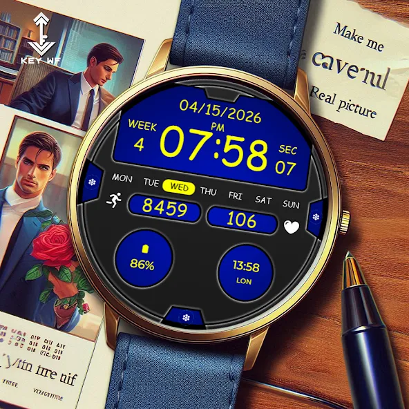 Key WF118 Digital Style Watch screenshot 1