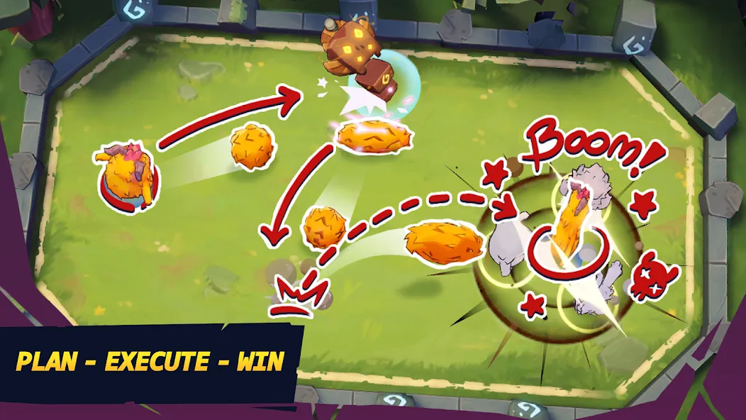 Beast Bumpers: PvP Arena Roll screenshot 1