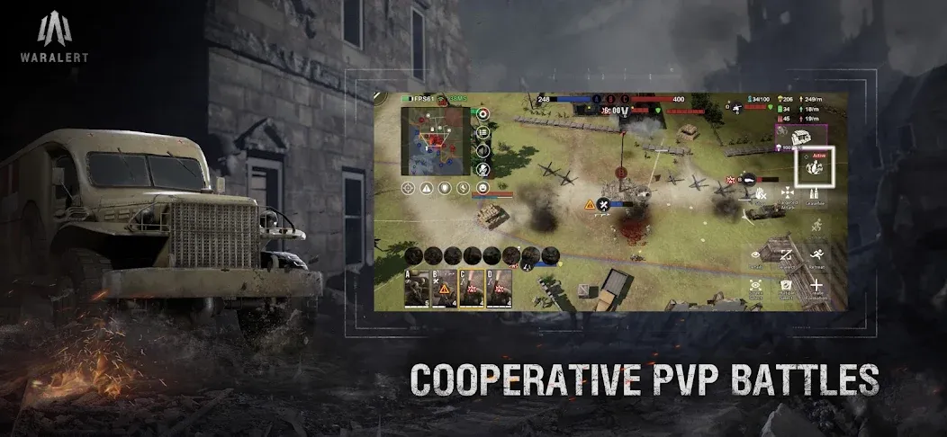 战争警戒 : WWII PvP RTS screenshot 5