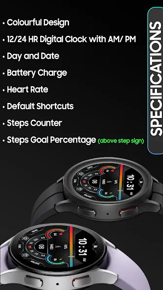 IA90 Digital Watchface screenshot 4