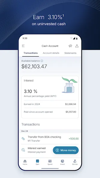 M1: Invest & Bank Smarter screenshot 5