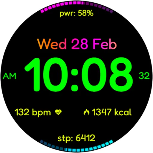 DIGI Mahara Sport Watch face screenshot 11