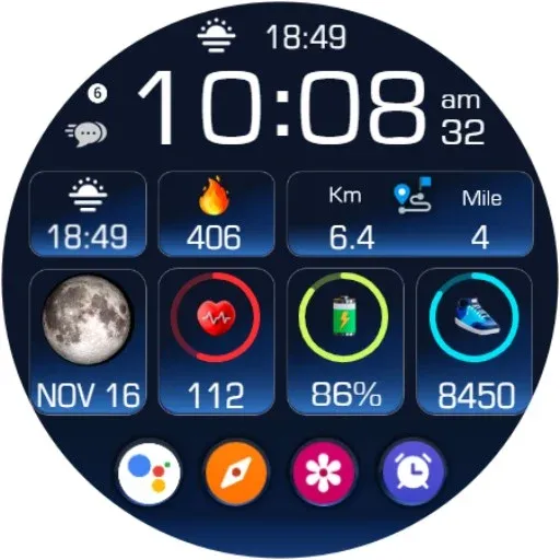Modular Progress Bar Face EC40 screenshot 21