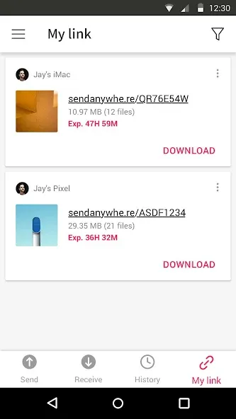 Send Anywhere (文件传输) screenshot 5