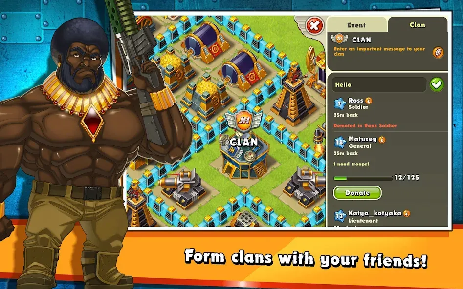 Jungle Heat: War of Clans screenshot 14