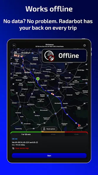 Radarbot: Radar Detector, GPS screenshot 13