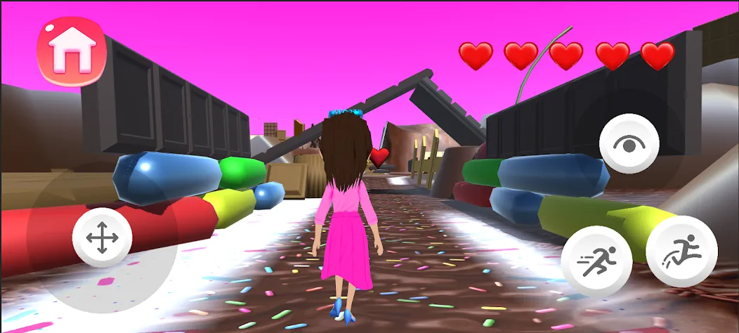 Princesa Caramelo Aventura 3D screenshot 4