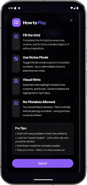 Sudoku Pro Offline Edition screenshot 2