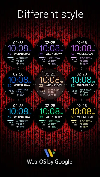 PW93 Digit Ease Watch Face screenshot 2