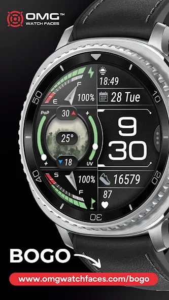 OMG 387 Weather Watch Face screenshot 4