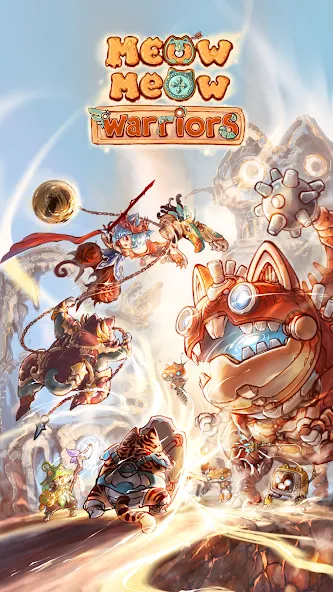 Meow Meow Warriors screenshot 1