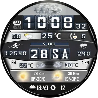 N-SPORT684 FlipDigital Weather screenshot 12
