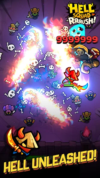 Hellsquad Rrrush! screenshot 1